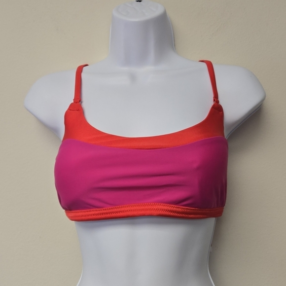 Speedo Other - Speedo Strappy Racer Back Bikini Top Hot Magenta XL